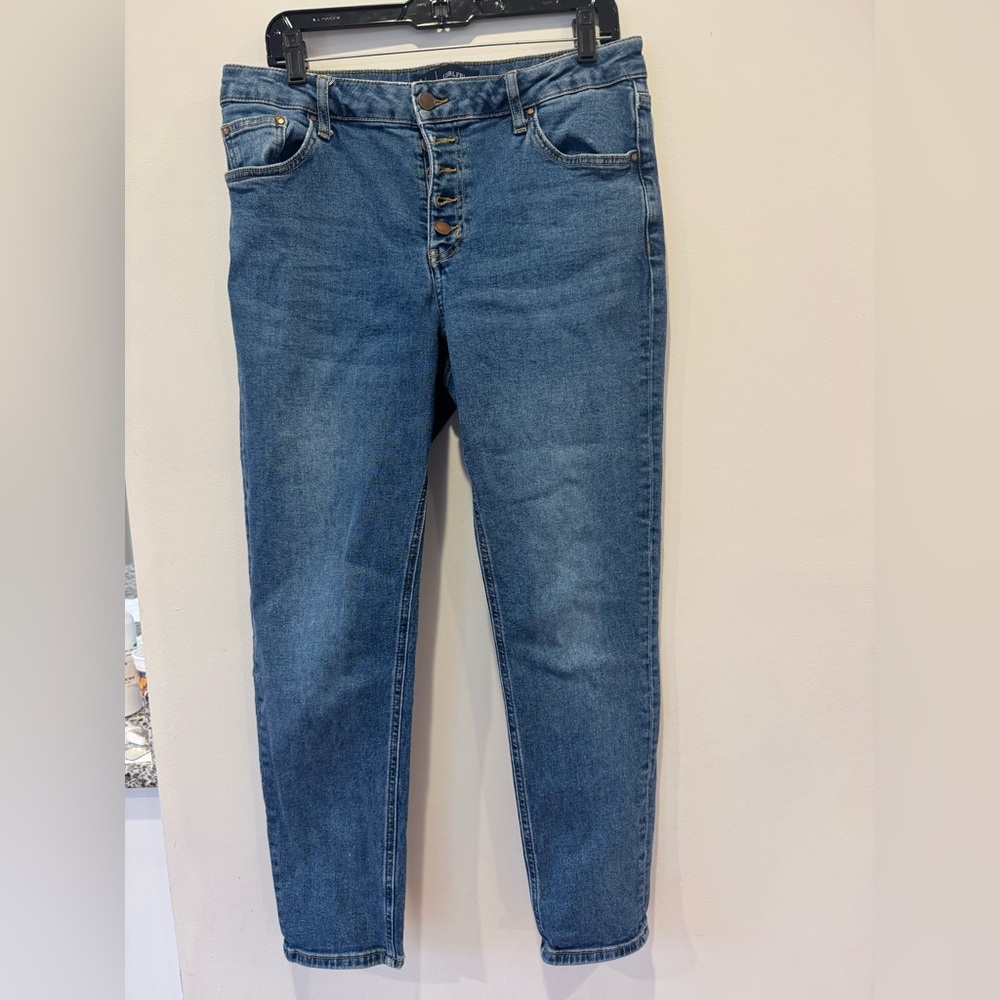 Boden GIRLFRIEND Classic Blue Women's Jeans 10R